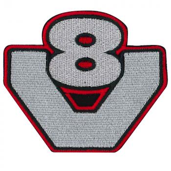 Aufnäher Patches V8 Gr. ca. 10 x 9 cm 00301