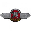 AUFNÄHER - Feuerwehr - DDR - 00797 - Gr. ca. 12 x 5 cm - Patches Stick Applikation