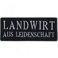 Aufnäher - Landwirt aus Leidenschaft - 01618 - Gr. ca. 10 x 3 cm - Patches Stick Applikation
