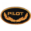 AUFNÄHER - Aufbügler - Pilot- 00722 - Gr. ca. 10,5 x 6,5 cm - Patches Stick Applikation