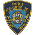 AUFNÄHER - Police Department - 00848 - Gr. ca. 7 x 8,5 cm - Patches Stick Applikation