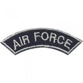 Signet - Aufnäher - AIR FORCE - 02014 - Gr. ca. 7,5 x 1,5 cm - Patches Stick Applikation