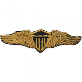 AUFNÄHER - Fliegerabzeichen - 03072 - Gra. 9,2 x 2,8 cm - Patches Stick Applikation. c