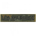 AUFNÄHER - U.S. MARINES - 03098 - Gr. ca. 9 x 2 cm - Patches Stick Applikation