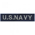 AUFNÄHER - U.S. NAVY - 03099 - Gr. ca. 9 x 2 cm - Patches Stick Applikation
