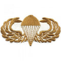 AUFNÄHER - ABZEICHEN - Fallschirmspringer - 03155- Gr. ca. 10,3 x 5,5 cm - Patches Stick Applikation