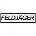AUFNÄHER - FELDJÄGER - 03235 - Gr. ca. 11,5 x 3 cm - Patches Stick Applikation