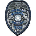 AUFNÄHER - Officer Marshal Police Texas - 04411 - Gr. ca. 6,5 x 8,5 cm - Patches Stick Applikation