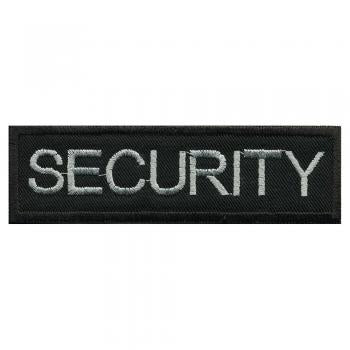 AUFNÄHER - SECURITY - 04622 - Gr. ca. 11,5 x 3,5 cm - Patches Stick Applikation