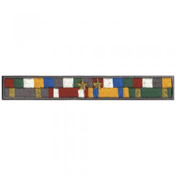 AUFNÄHER - Nationalflagge - 04739 - Gr. ca. 13,6 x 1,9 cm - Patches Stick Applikation