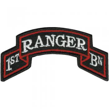 AUFNÄHER - RANGER - 04778 - Gr. ca. 8,5 x 3 cm - Patches Stick Applikation