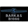 AUFNÄHER - BARKAS B 1000 - Gr. ca. 11cm x 6cm (00548) Patches Stick Applikation
