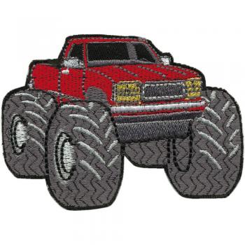 AUFNÄHER - Auto Monstertruck - 01833 - Gr. ca. 8,5 x 6 cm - Patches Stick Applikation