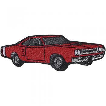 AUFNÄHER - Oldtimer Car - 03105 - Gr. ca. 9 x 3 cm - Patches Stick Applikation