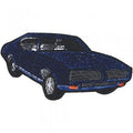 AUFNÄHER - Oldtimer Car - 03112 - Gr. ca. 9 x 4 cm - Patches Stick Applikation