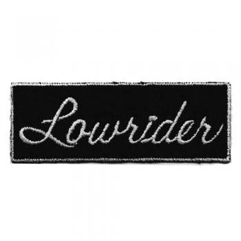 AUFNÄHER - Lowrider Car - 04053 - Gr. ca. 9 x 3 cm - Patches Stick Applikation