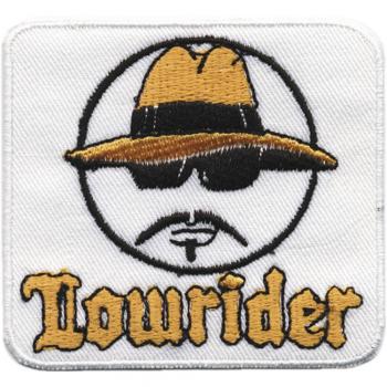 AUFNÄHER - Lowrider Face - 04082 - Gr. ca. 6 x 5 cm - Patches Stick Applikation