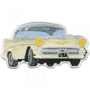 AUFNÄHER - Oldtimer Car - 04101 - Gr. ca. 9,5 x 5 cm - Patches Stick Applikation