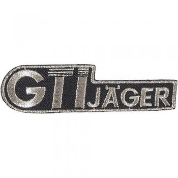 AUFNÄHER - GTI Jäger - 04113 - Gr. ca. 10 x 3 cm - Patches Stick Applikation