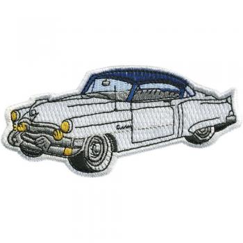 Aufnäher Stick Emblem Abzeichen Patches Applikation Aufnäher Motivstick &quot;Auto PKW Oldtimer&quot; NEU Gr. ca. 10,5cm x 5cm (04118)