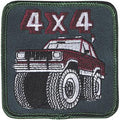 AUFNÄHER - MonsterTruck Car - 04131 - Gr. ca. 8 x 8 cm - Patches Stick Applikation