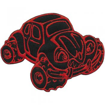 AUFNÄHER - Oldtimer Käfer - 04236 - Gr. ca. 8,5 x 7 cm - Patches Stick Applikation