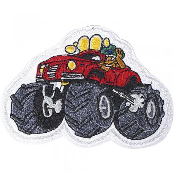 AUFNÄHER - MonsterTruck - 04272 - Gr. ca. 9 x 6 cm - Patches Stick Applikation