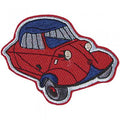 AUFNÄHER - Oldtimer Car - 04488 - Gr. ca. 8 x 11 cm - Patches Stick Applikation