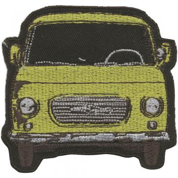 Aufnäher - PKW Auto grün Trabant - 04773 Gr. ca. 8cm x 7cm