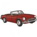 AUFNÄHER - Oldtimer Car - 04952 - Gr. ca. 10,5 x 5 cm - Patches Stick Applikation