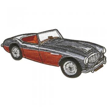AUFNÄHER - Oldtimer Car - 04955 - Gr. ca. 11 x 4 cm - Patches Stick Applikation