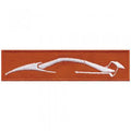 AUFNÄHER - Rennwagen - 06073 - Gr. ca. 11 x 2 cm - Patches Stick Applikation