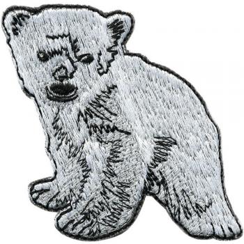 AUFNÄHER - Bär - 00893 - Gr. ca. 9 x 7 cm - Patches Stick Applikation