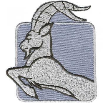AUFNÄHER - Steinbock - 01786 - Gr. ca. 8 x 11 cm - Patches Stick Applikation