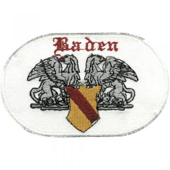 Aufnäher Applikation edles Stick-Emblem Patch Motive - 04621 - Gr. ca. 4 x 8 cm