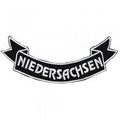 Rückenaufnäher Aufnäher - Niedersachsen - 07356/2 Gr. ca. 28,5 x 11,5cm Stick Patches Applikation