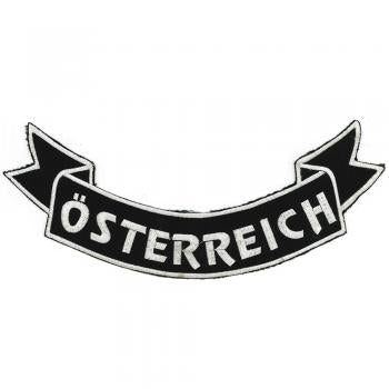 Aufnäher Rückenaufnäher - Österreich - 07385/1 - Gr. ca. 28x 7 cm