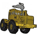 AUFNÄHER - Baustellenfahrzeug K700 - 07454 - Gr. ca. 23,5 x 20,5 cm - Patches Stick Applikation