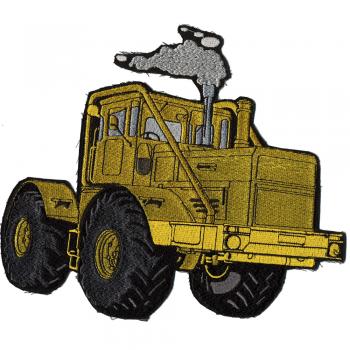 AUFNÄHER - Baustellenfahrzeug K700 - 07454 - Gr. ca. 23,5 x 20,5 cm - Patches Stick Applikation