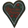 AUFNÄHER - Bayern Herz - 00330 - Gr. ca. 11 x 8  cm - Patches Stick Applikation