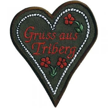 AUFNÄHER - Bayern Herz - 00330 - Gr. ca. 11 x 8  cm - Patches Stick Applikation