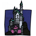 Aufnäher - Schwanstein - 00342 - Gr. ca. 7 x 9,5 cm