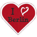 AUFNÄHER - Berlin - 00039 - Gr. ca. 8cm x 8cm - Patches Stick Applikation