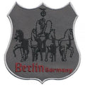 AUFNÄHER - Berlin - 01822 - Gr. ca.8,5 cm x 8cm - Patches Stick Applikation