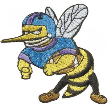 Aufnäher - Biene - 01987 - Gr. ca, 5 x 7,5 cm - Patches Stick Applikation