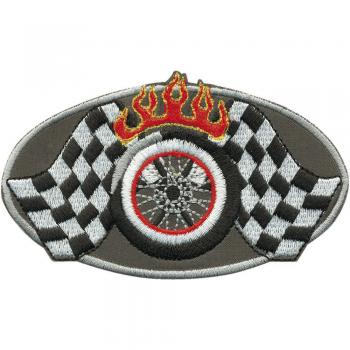 AUFNÄHER - Motorradsport - 00846 - Gr. 11 x 6,5 cm - Patches Stick Applikation