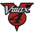 AUFNÄHER - Vmax 4 - 01751/1 rot - Gr. ca. 10 x 8,5 cm - Patch Sticker Applikation