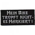 AUFNÄHER - Mein Bike tropft nicht ... - 01771 - Gr. ca. 10 x 4,5cm cm - Patch Sticker Applikation