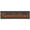 AUFNÄHER - Knuckelhead - 01936 - Gr. ca. 9 x 2cm - Patches Stick Applikation