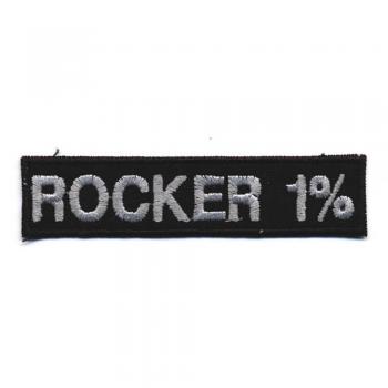 Aufnäher - Rocker One Percent - 03180 - Gr. ca. 10 x 3,5 cm - Patches Stick Applikation